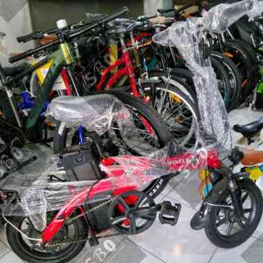 Sepeda Lipat Listrik Uwinfly LB-1 (LB1) Lithium Bike Terbaru