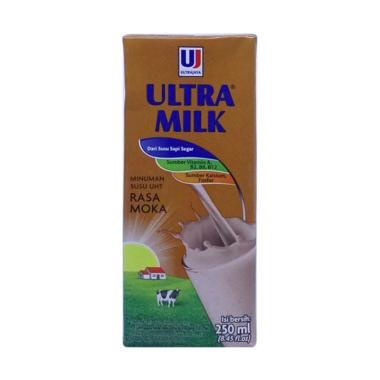 Promo Harga Ultra Milk Susu UHT Moka 250 ml - Blibli