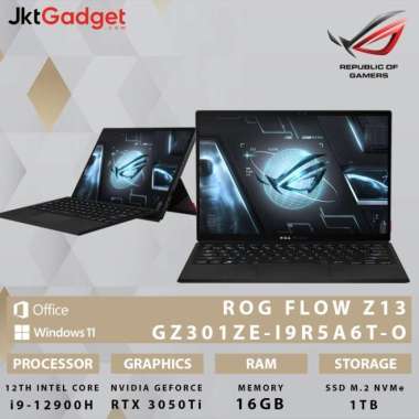 ASUS ROG FLOW Z13 GZ301ZE-I9R5A6T-O i9-12900H 16GB 1TB RTX3050Ti 120Hz
