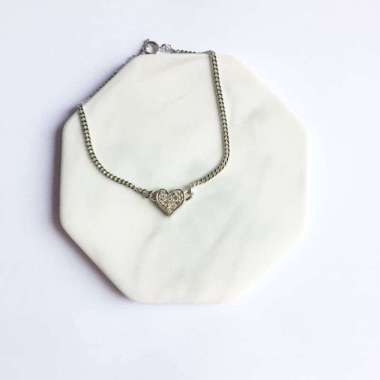 1901 Jewelry Gelang Lora Swarovski Silver Silver