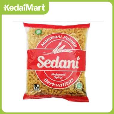 Sedani Pasta Makaroni Spiral 1 Kg