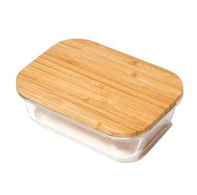 Ciki Food Container 700ml (Tutup Bamboo)