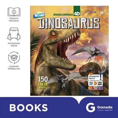 Wow! Ensiklopedia 4D: Dinosaurus