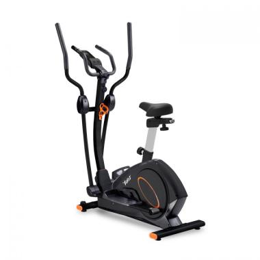 X2FIT CX-9+ Ergocross with Chair Black Alat Fitness - Black Orange