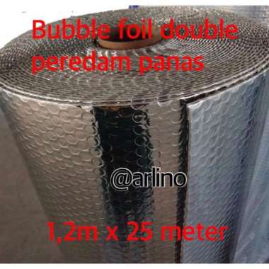 aluminium bubble foil roll an peredam panas atap insulasi atap