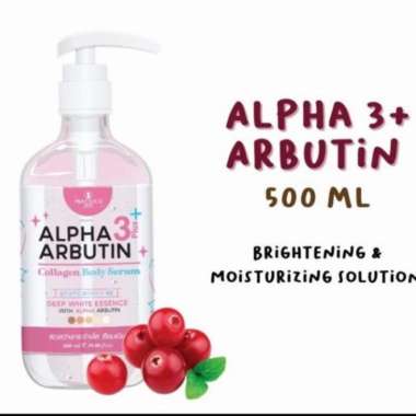 Body Whitening Booster Collagen Serum Badan AMPUH Memutihkan Badan dalam 9 Hari - Alpha Arbutin Coll