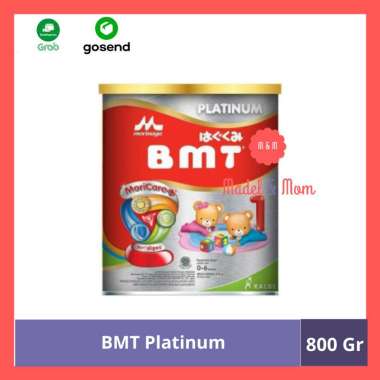 Promo Harga Morinaga BMT Platinum Susu Formula Bayi 0-6 Bulan Plain 800 gr - Blibli