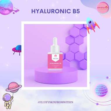 Serum Hyaluronic B5 whitening glowing PRM Luxury/ serum wajah/ serum glowing