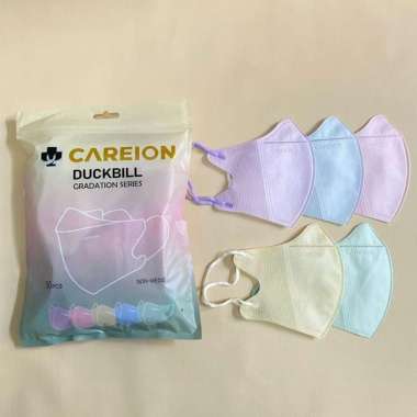 Careion Masker Duckbill Full Colour Series / Gradation Series Isi 50Pc db gradasi soft
