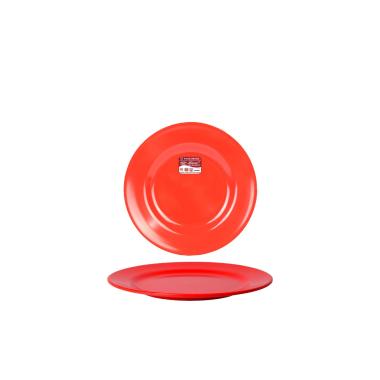 Piring Melamin 8 Inch Piring Makan Ceper 4180 Hoover Melamine Merah