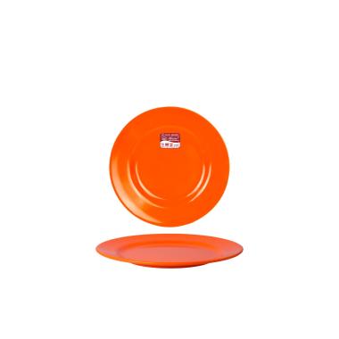 Piring Melamin 8 Inch Piring Makan Ceper 4180 Hoover Melamine Orange