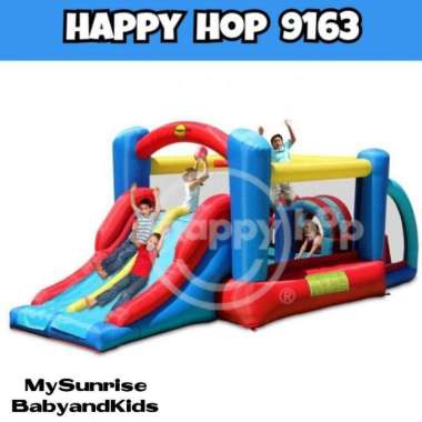 HAPPYHOP 9163 Racing Fun Bouncy Castle / Jumping Castle Rumah Balon HAPPY HOP