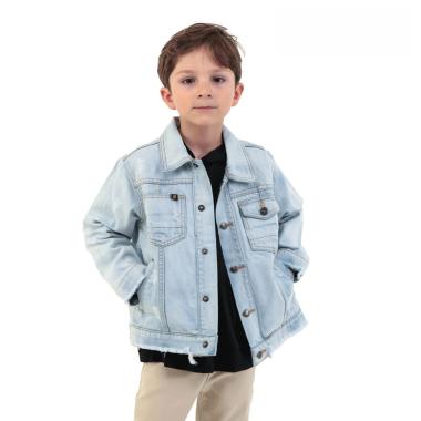 black jean jacket ripped