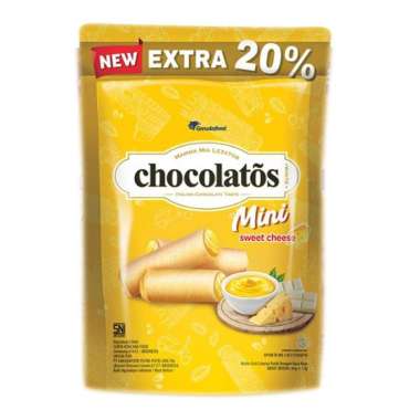 Promo Harga Chocolatos Wafer Roll Mini Cheese 78 gr - Blibli