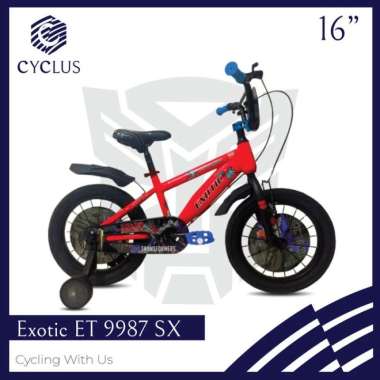 Instan - Sepeda Anak BMX Exotic ET 9987 SX Transformer 16 inch