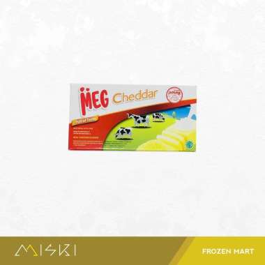 Promo Harga MEG Cheddar Cheese Serbaguna 165 gr - Blibli