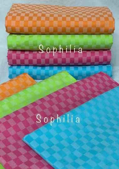 serbet lap katun super jumbo warna 70x70 serap tebal lembut