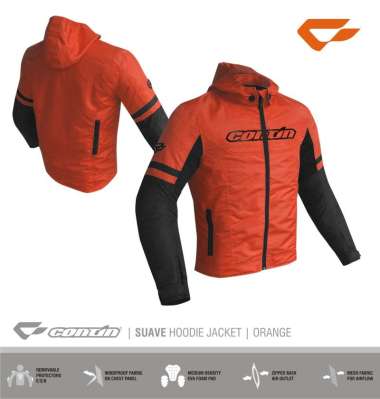 Continmoto Jaket Contin Suave - Orange S orange