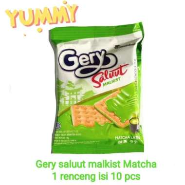 gery salut malkist matcha isi 10 bks