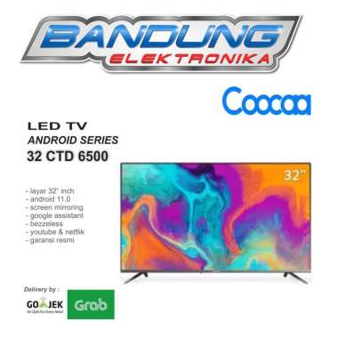 Coocaa Smart Android TV 32CTD6500 Frameless 32 Inch
