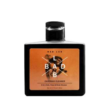 Bad Lab Caveman Cleaner 3-In1 Hair, Face & Body Cleanser 80ml