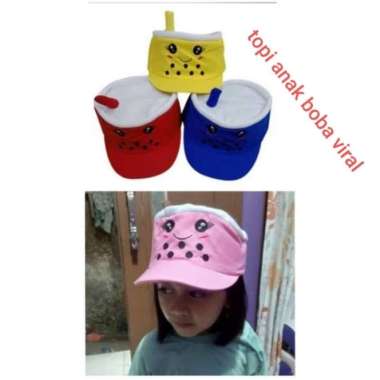 Topi Anak Balita TK SD BOBA Bahan Twill / Topi Baseball Olahraga