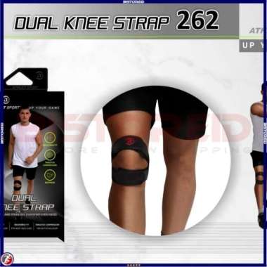 Deker Lutut ATHLET SPORT 262 KNEE SUPPORT STRAP / DUAL KNEE STRAP ORIGINAL Penyangga Lutut