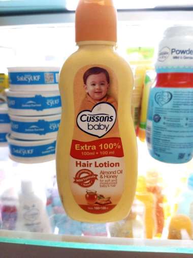 Cussons Hair Lotion [100+100ml] Almond & Honey