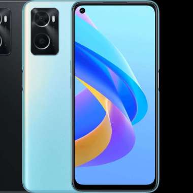 OPPO A76 6/128GB Garansi Resmi Official Store CW Gadget Glowing Blue
