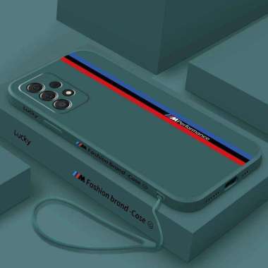 Case Samsung Galaxy A33 5G Silikon Color Lucky Case Premium Hijau Tua
