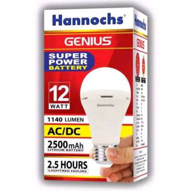 LAMPU EMERGENCY HANNOCHS 12 WATT Multicolor