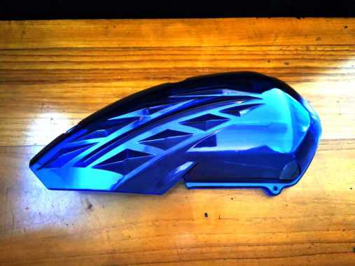 Cover Filter Udara Transparan Aerox Lexi Motor Aerox Lama Biru Transparant