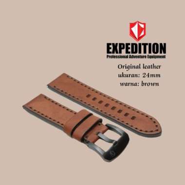 Tali Kulit Expedition/ Strap Jam Tangan Pria Expedition Original/ Kulit Jam Expedition Pria/ Leather