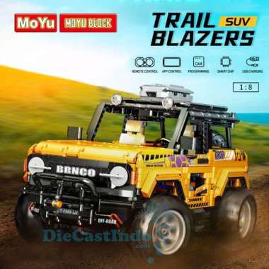 MOYU Block RC Cars Trail Blazers Off-Road Ford Bronco 1:8 MY88005