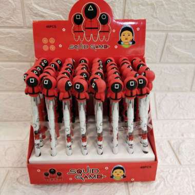 PENSIL CABUT/PINSIL BENSIA KARAKTER SUPERHERO,SQUID GAME,HAMBURGER,CARS,KAKI squid game