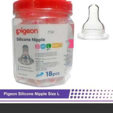 Dot pigeon polos murah - silicone nipple pigeon S