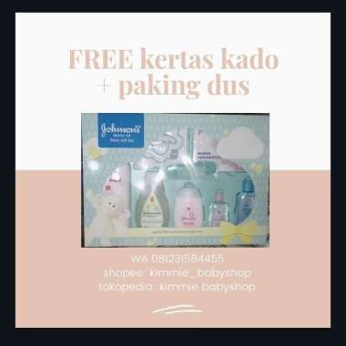 Johnson gift box bonus kertas kado