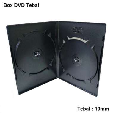 Casing CD Mika tebal GTPRO - kotak DVD - Case GT-Pro Transparan Berkualitas