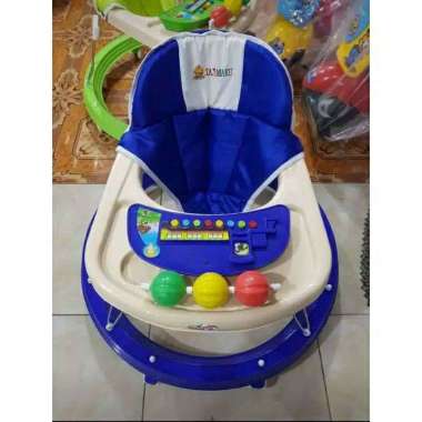 Baby Walker Standart Apolo Bayi Bw 306 Bw 307 Alat Bantu Jalan Anak Tajimaku BW 307 ME Biru