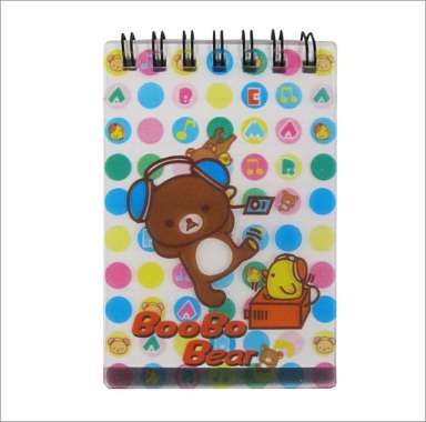 TOMEX Notebook Spiral Mini Motif Lucu / Buku Tulis Spiral / Notes Spiral / Spiral Notebook Mini TX 7