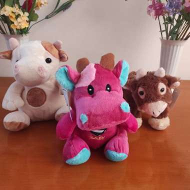 Boneka Sapi Lucu Multicolor
