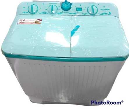 Polytron Mesin Cuci 2 Tabung 9 Kg PWM 9076