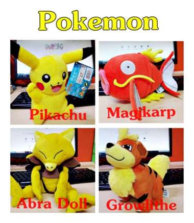 Boneka Pokemon Pikachu Magikrap Asli Tomy Termurah