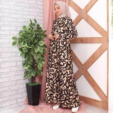 Jual Callie Shop Maxi Yuni Long Dress Muslim Wanita Jumbo Online April 2021 Blibli