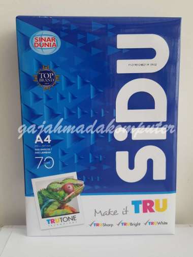 Kertas fotokopi HVS A4 70 gr 70 gsm 70gsm 70gram SIDU