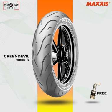 Ban Motor Bebek - MAXXIS GREENDEVIL 100/80 Ring 17 Tubeless