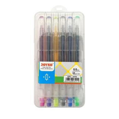 Jual Joyko Gpc 309s Color Gel Pen 1 Set 8 Warna 0 5 Mm Online