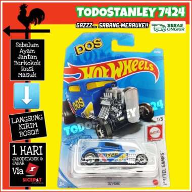 Hot Wheels 32 Ford Biru