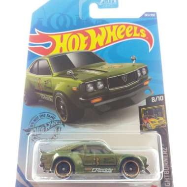 Hot Wheels Mazda RX 3 Hijau