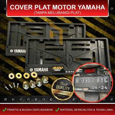 Dudukan Plat Nomor Motor Yamaha / Cover Plat Nomor Yamaha Multicolor